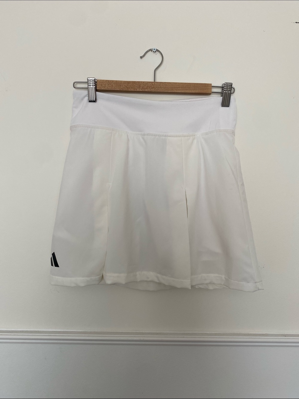 adidas White Circle Skater Tennis Skort